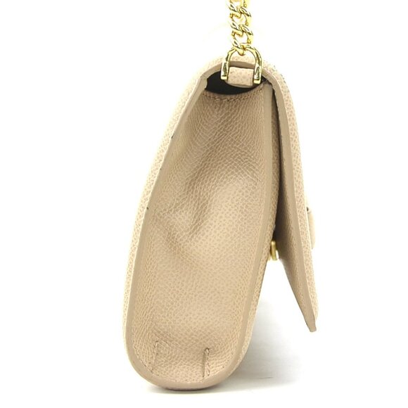 SALVATORE FERRAGAMO Beige Leather Shoulder Bag - Picture 2 of 5